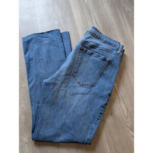 Old Navy Curvy Profile Mid-Rise All-Day Blue Denim Womens Jeans Size 14